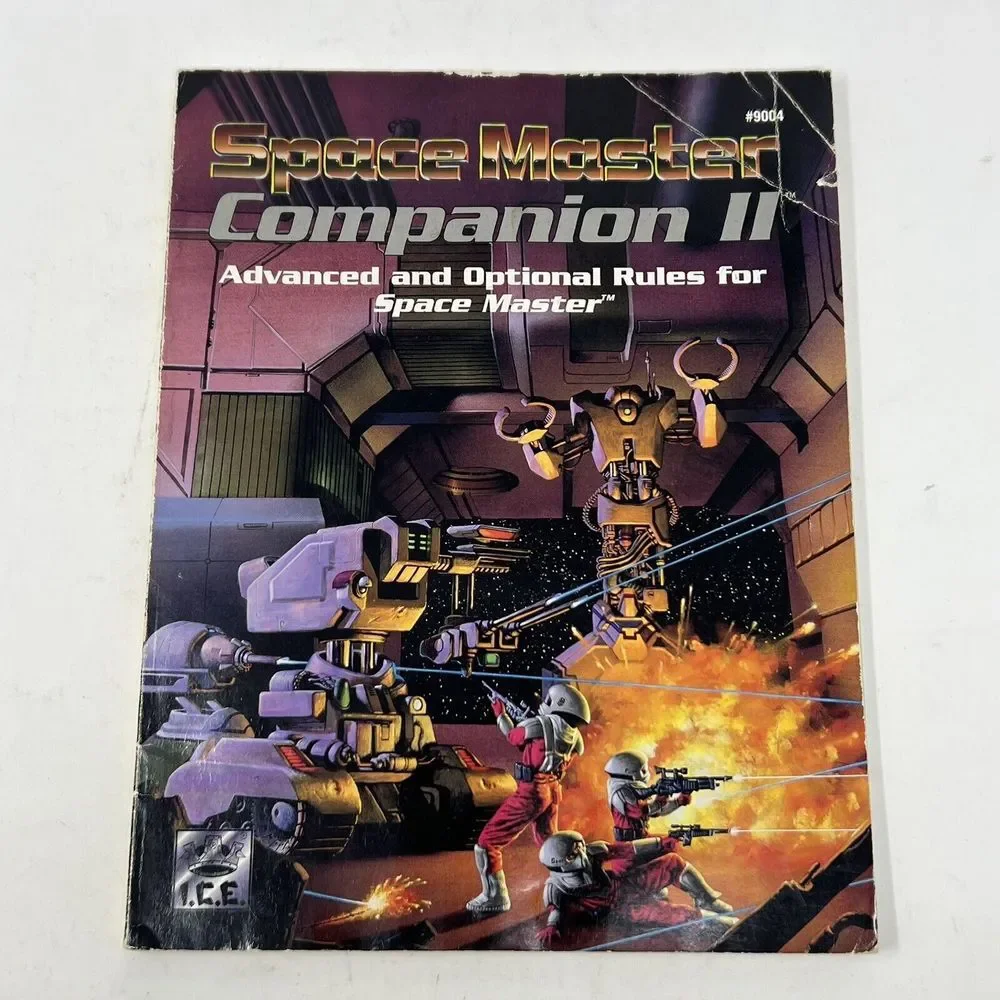 Space Master RPG Companion II (Advanced‎ & Optional Rules) 1993 ICE #9004